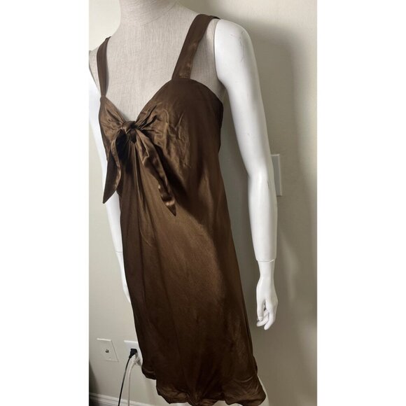 RAQUEL ALLEGRA SILK SLIP DRESS 6 - Picture 3 of 7